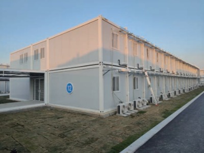 Two-floor Folding Container house in Saudi Arabia